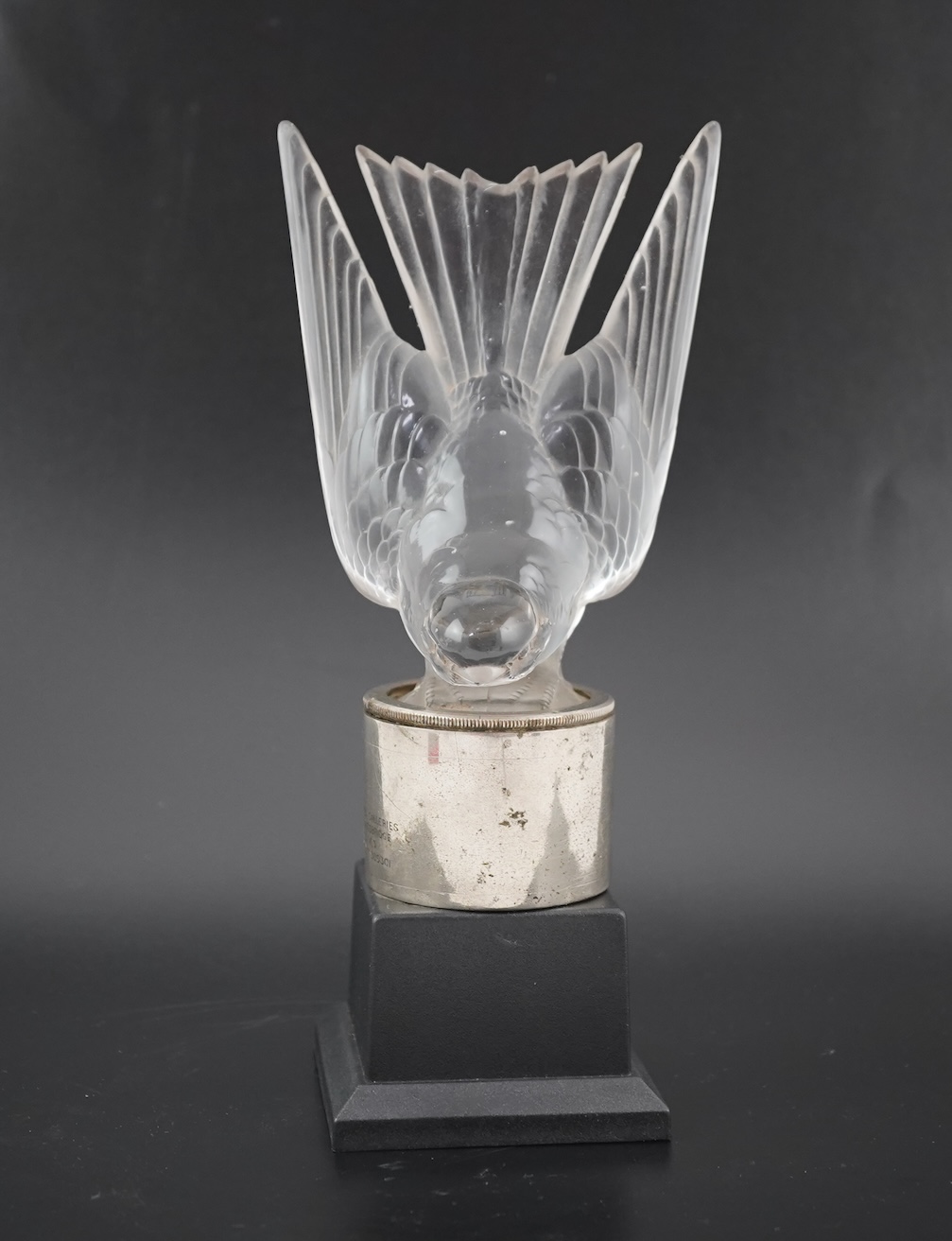 René Lalique: A 'Hirondelle' mascot